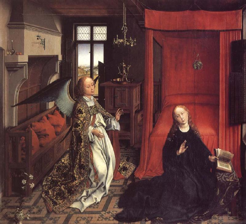 Rogier van der Weyden The Annunciation Spain oil painting art